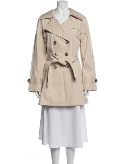Pre-owned Michael Michael Kors Trench Coat In Neutrals