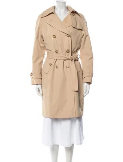 Pre-owned Michael Michael Kors Trench Coat In Neutrals