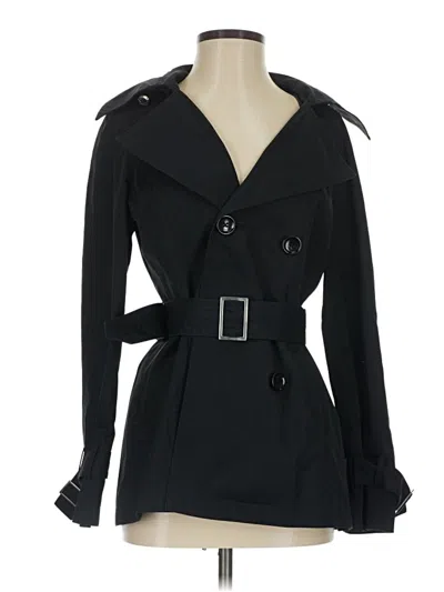 Pre-owned Michael Michael Kors Trenchcoat In Black