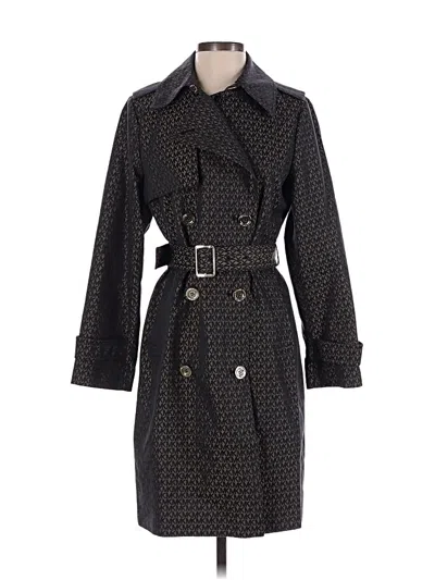 Pre-owned Michael Michael Kors Trenchcoat In Black
