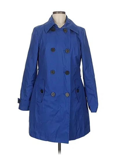 Pre-owned Michael Michael Kors Trenchcoat In Blue