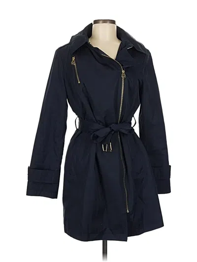 Pre-owned Michael Michael Kors Trenchcoat In Blue