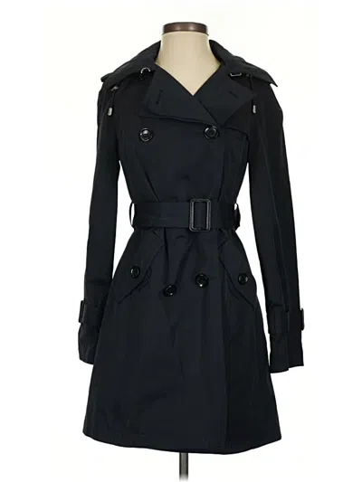 Pre-owned Michael Michael Kors Trenchcoat In Blue