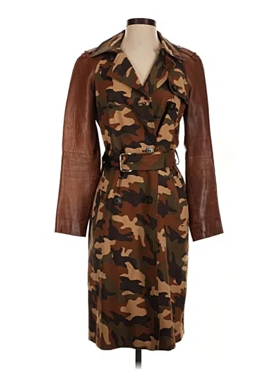 Pre-owned Michael Michael Kors Trenchcoat In Brown