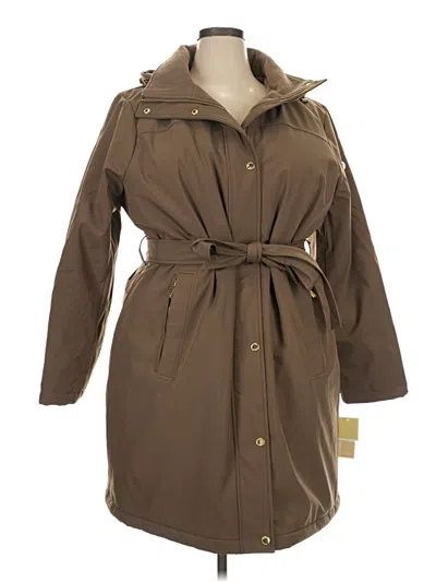 Michael Michael Kors Trenchcoat In Brown