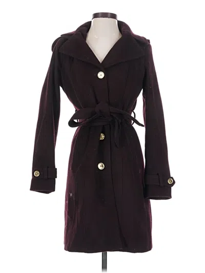 Pre-owned Michael Michael Kors Trenchcoat In Burgundy