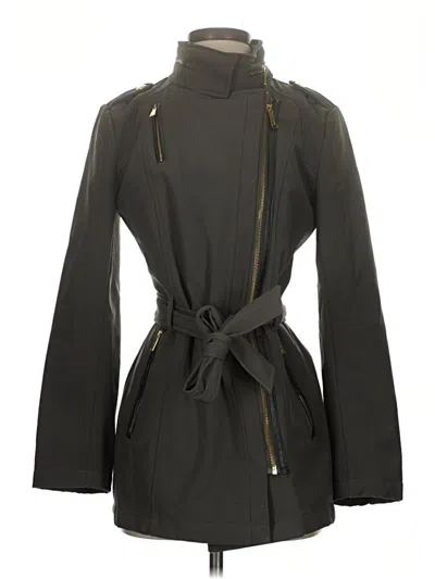 Pre-owned Michael Michael Kors Trenchcoat In Green