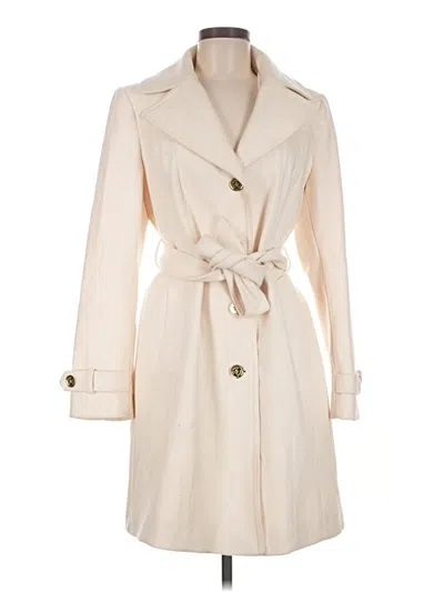 Pre-owned Michael Michael Kors Trenchcoat In Ivory