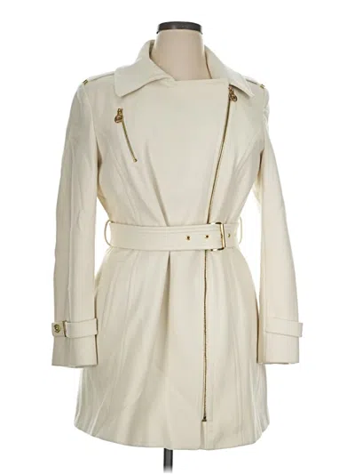 Pre-owned Michael Michael Kors Trenchcoat In Ivory