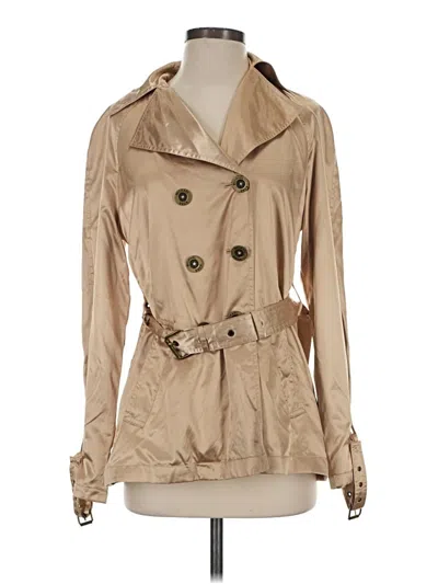 Pre-owned Michael Michael Kors Trenchcoat In Tan