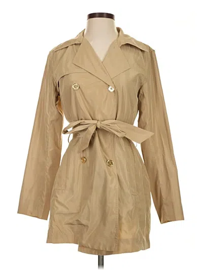 Pre-owned Michael Michael Kors Trenchcoat In Tan