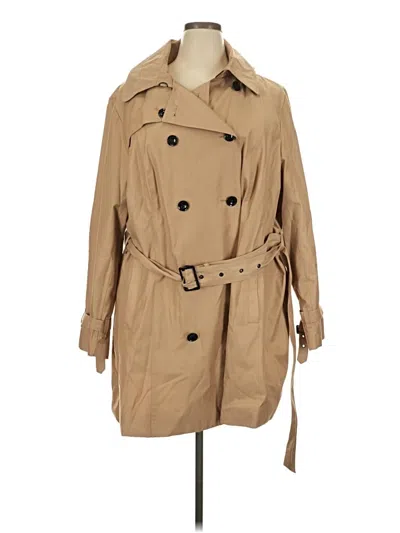 Pre-owned Michael Michael Kors Trenchcoat In Tan