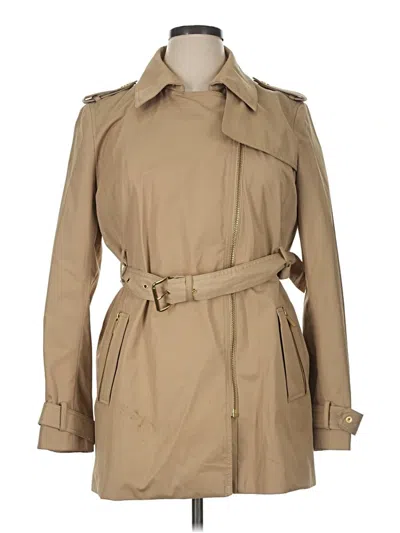Pre-owned Michael Michael Kors Trenchcoat In Tan