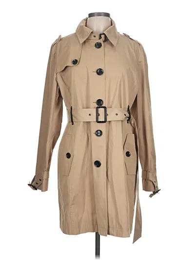 Pre-owned Michael Michael Kors Trenchcoat In Tan
