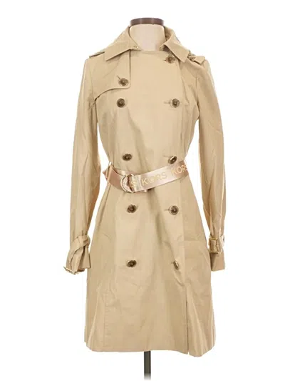 Pre-owned Michael Michael Kors Trenchcoat In Tan