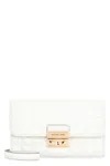 Michael Michael Kors Tribeca Leather Wallet On Chain