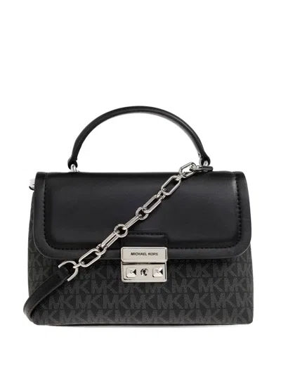 Michael Michael Kors Tribeca Logo-print Tote Bag In Black