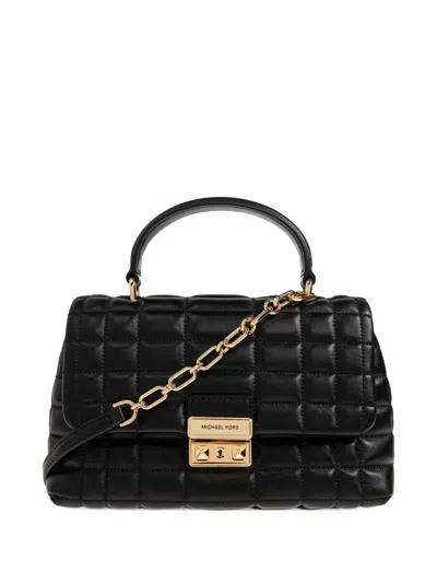 Michael Michael Kors Tribeca Quilted Crossbody Bag In Black