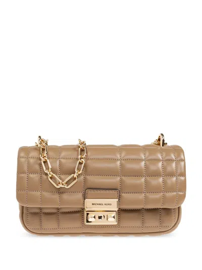 Michael Michael Kors Tribeca Shoulder Bag In Brown