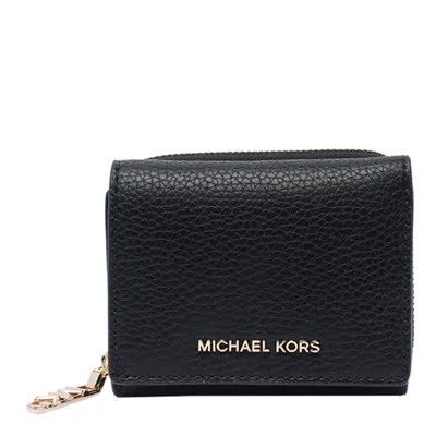 Michael Michael Kors Trifold Wallet In Black