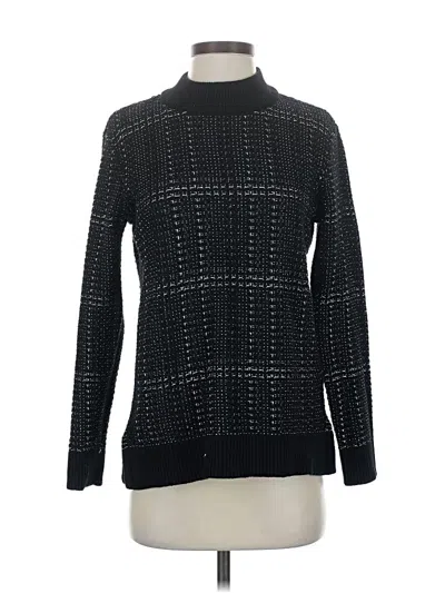 Pre-owned Michael Michael Kors Turtleneck Sweater In Black