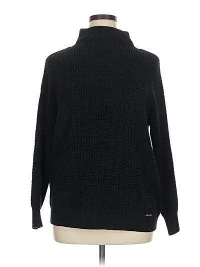 Pre-owned Michael Michael Kors Turtleneck Sweater In Black