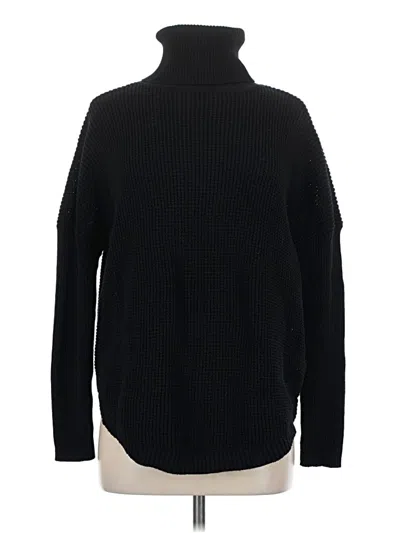 Pre-owned Michael Michael Kors Turtleneck Sweater In Black