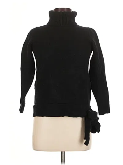 Pre-owned Michael Michael Kors Turtleneck Sweater In Black