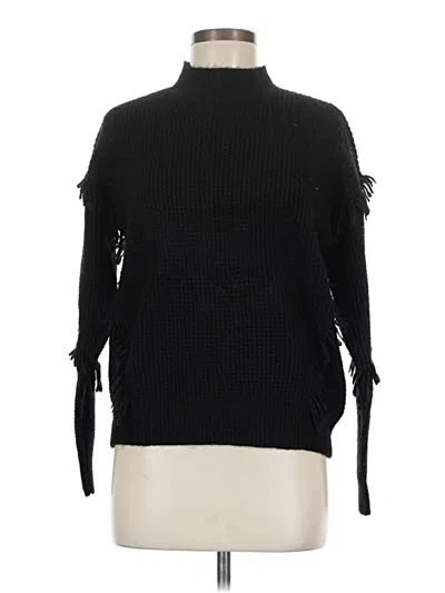 Pre-owned Michael Michael Kors Turtleneck Sweater In Black