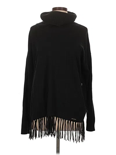 Pre-owned Michael Michael Kors Turtleneck Sweater In Black