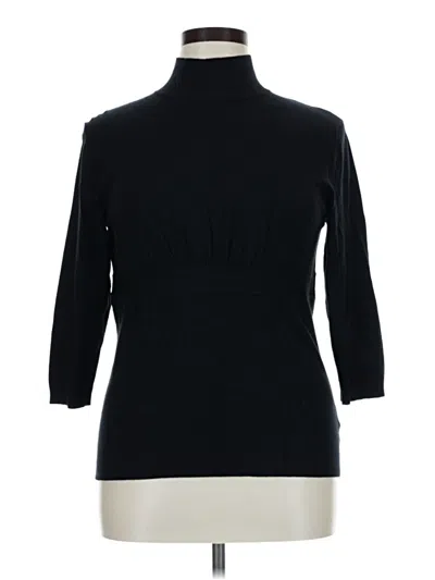 Pre-owned Michael Michael Kors Turtleneck Sweater In Black