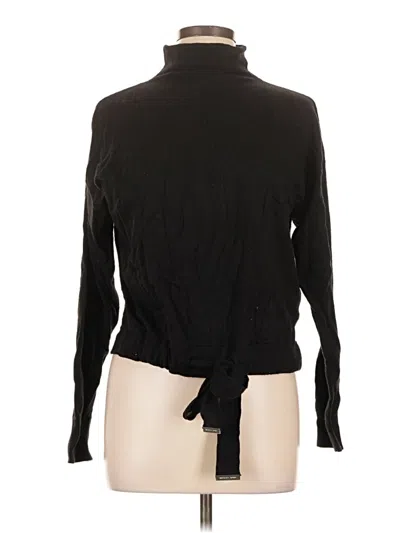 Pre-owned Michael Michael Kors Turtleneck Sweater In Black