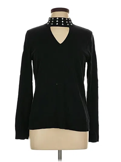 Pre-owned Michael Michael Kors Turtleneck Sweater In Black