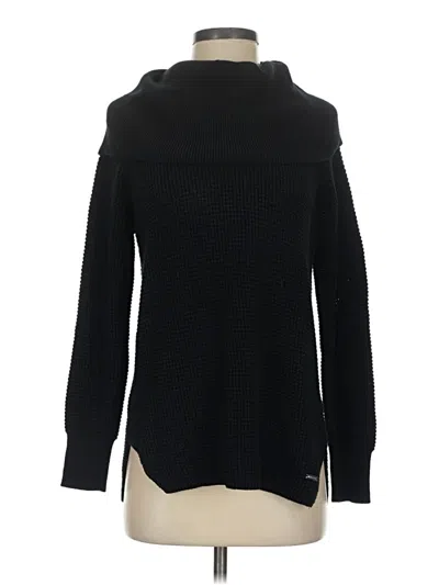 Pre-owned Michael Michael Kors Turtleneck Sweater In Black