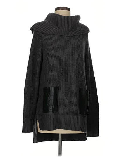 Pre-owned Michael Michael Kors Turtleneck Sweater In Black