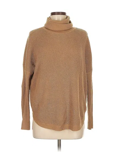 Pre-owned Michael Michael Kors Turtleneck Sweater In Brown