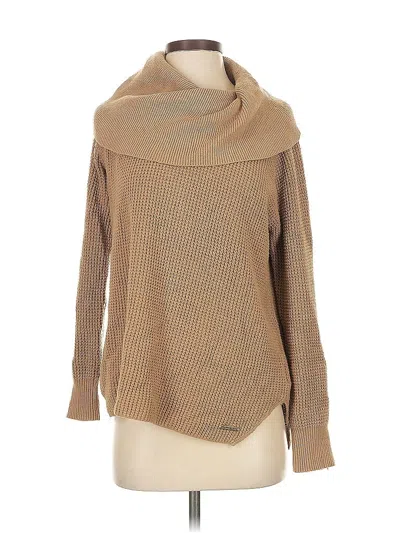 Pre-owned Michael Michael Kors Turtleneck Sweater In Brown