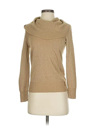Pre-owned Michael Michael Kors Turtleneck Sweater In Brown
