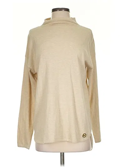 Pre-owned Michael Michael Kors Turtleneck Sweater In Brown