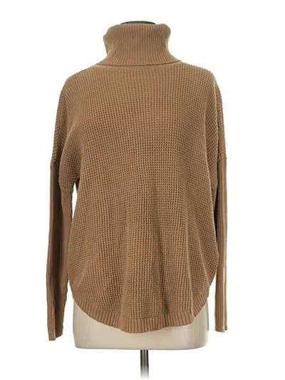 Pre-owned Michael Michael Kors Turtleneck Sweater In Brown