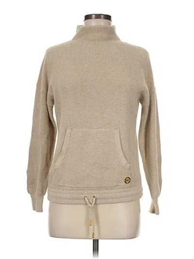 Pre-owned Michael Michael Kors Turtleneck Sweater In Brown