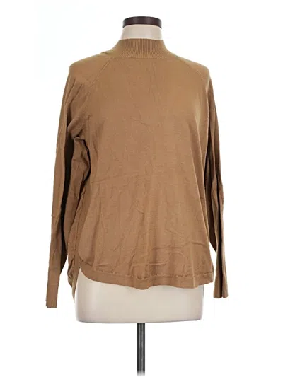 Pre-owned Michael Michael Kors Turtleneck Sweater In Brown