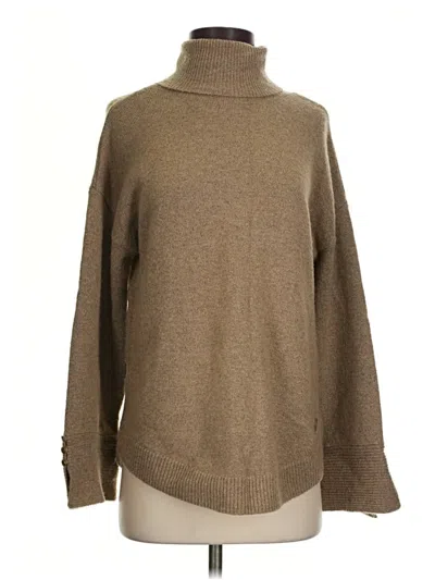 Pre-owned Michael Michael Kors Turtleneck Sweater In Brown