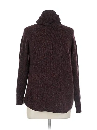 Pre-owned Michael Michael Kors Turtleneck Sweater In Burgundy