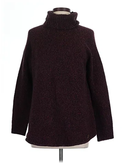 Pre-owned Michael Michael Kors Turtleneck Sweater In Burgundy