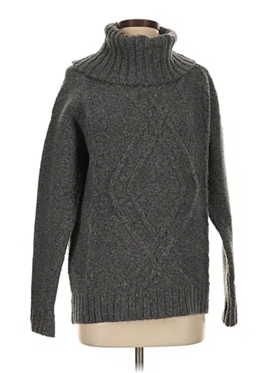 Pre-owned Michael Michael Kors Turtleneck Sweater In Gray