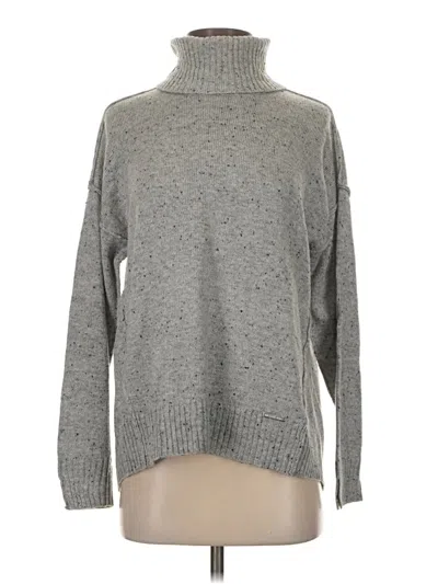Pre-owned Michael Michael Kors Turtleneck Sweater In Gray