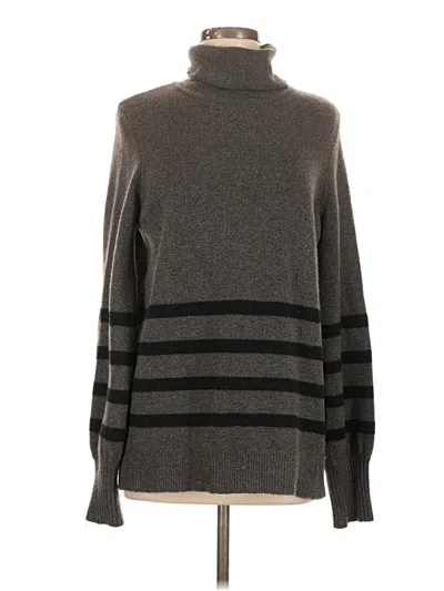 Pre-owned Michael Michael Kors Turtleneck Sweater In Gray