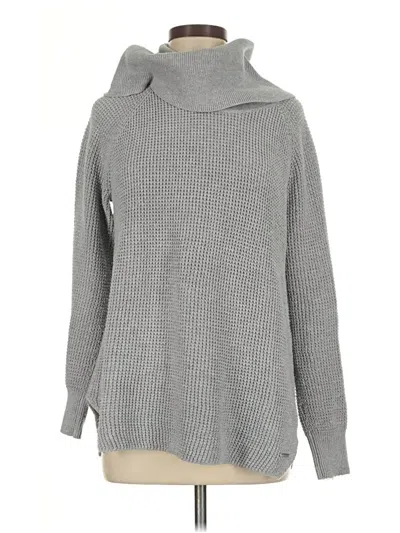 Pre-owned Michael Michael Kors Turtleneck Sweater In Gray