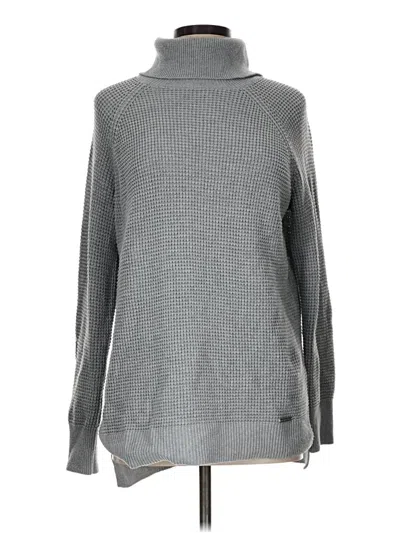 Pre-owned Michael Michael Kors Turtleneck Sweater In Gray